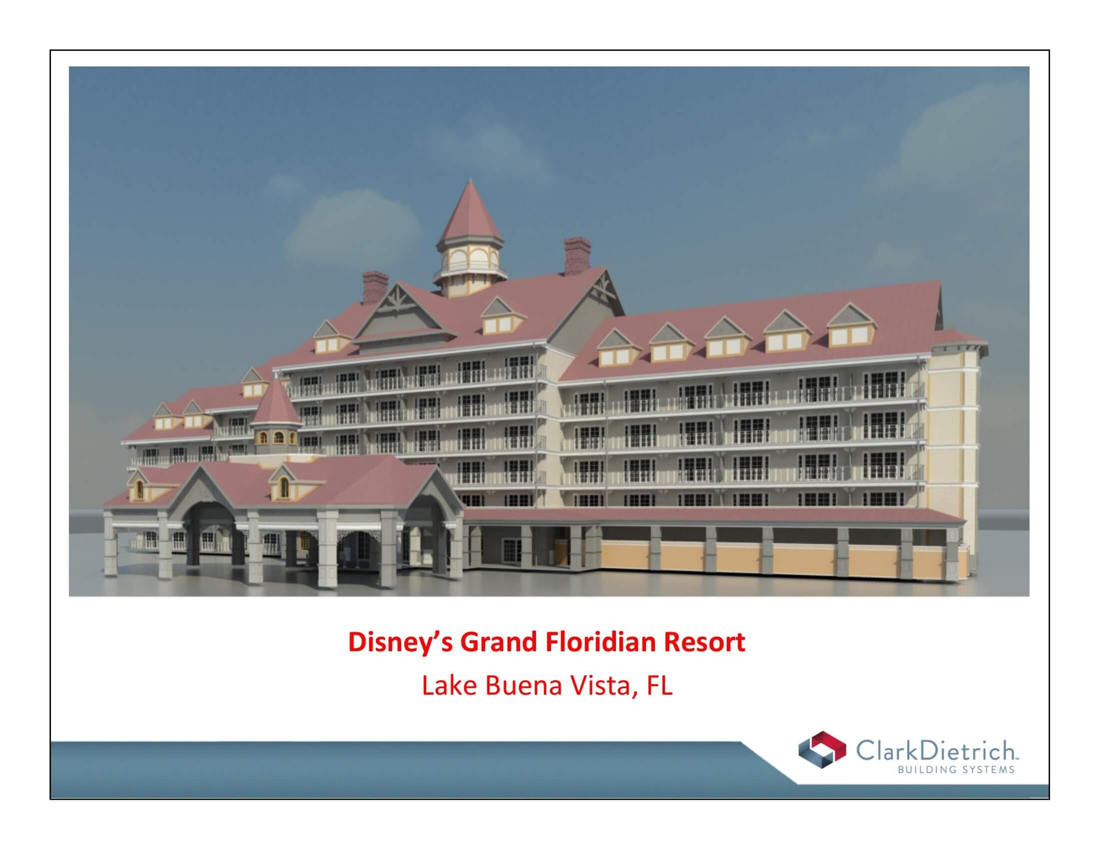 Disney’s Grand Floridian Resort– Lake Buena Vista, FL