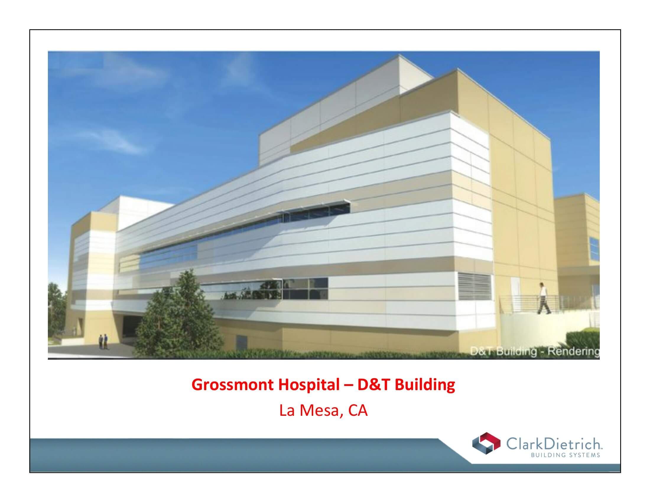 Grassmont Hospital - D&T Building - La Mesa, CA