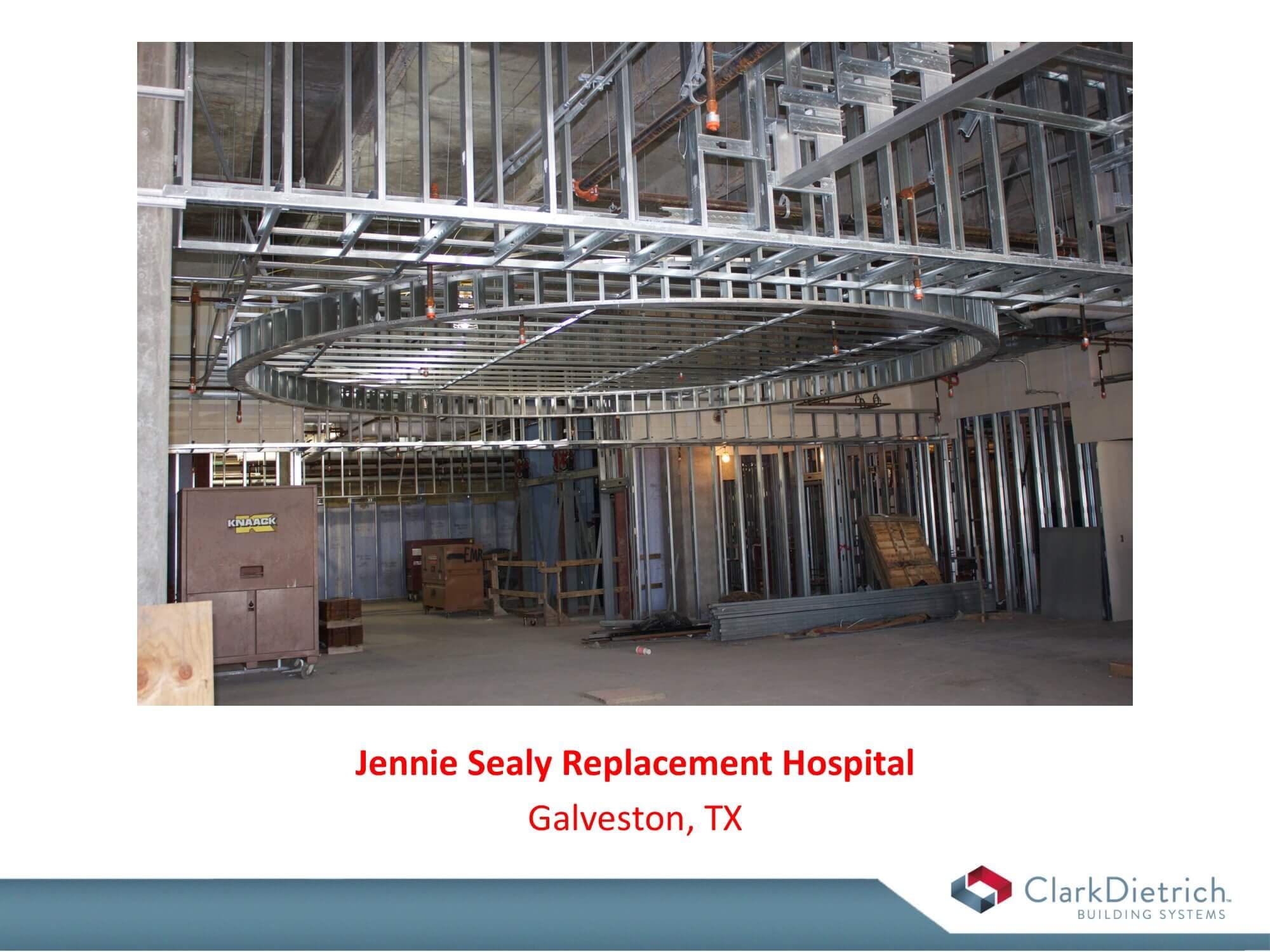 JENNIE SEALY REPLACEMENT HOSPITAL - GALVESTON, TEXAS