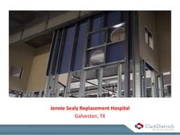 JENNIE SEALY REPLACEMENT HOSPITAL - GALVESTON, TEXAS