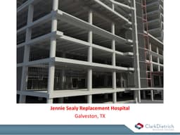 JENNIE SEALY REPLACEMENT HOSPITAL - GALVESTON, TEXAS