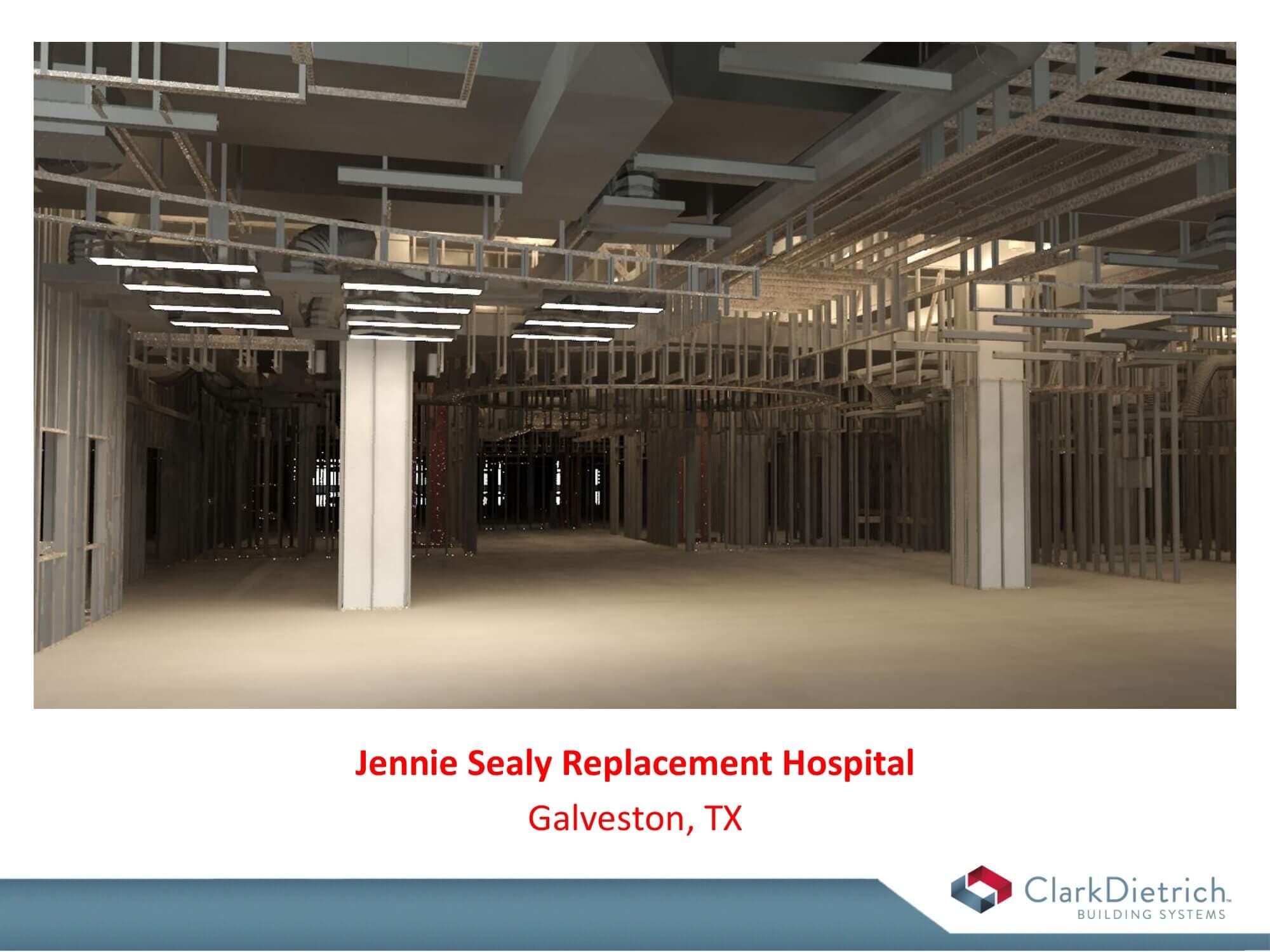 JENNIE SEALY REPLACEMENT HOSPITAL - GALVESTON, TEXAS