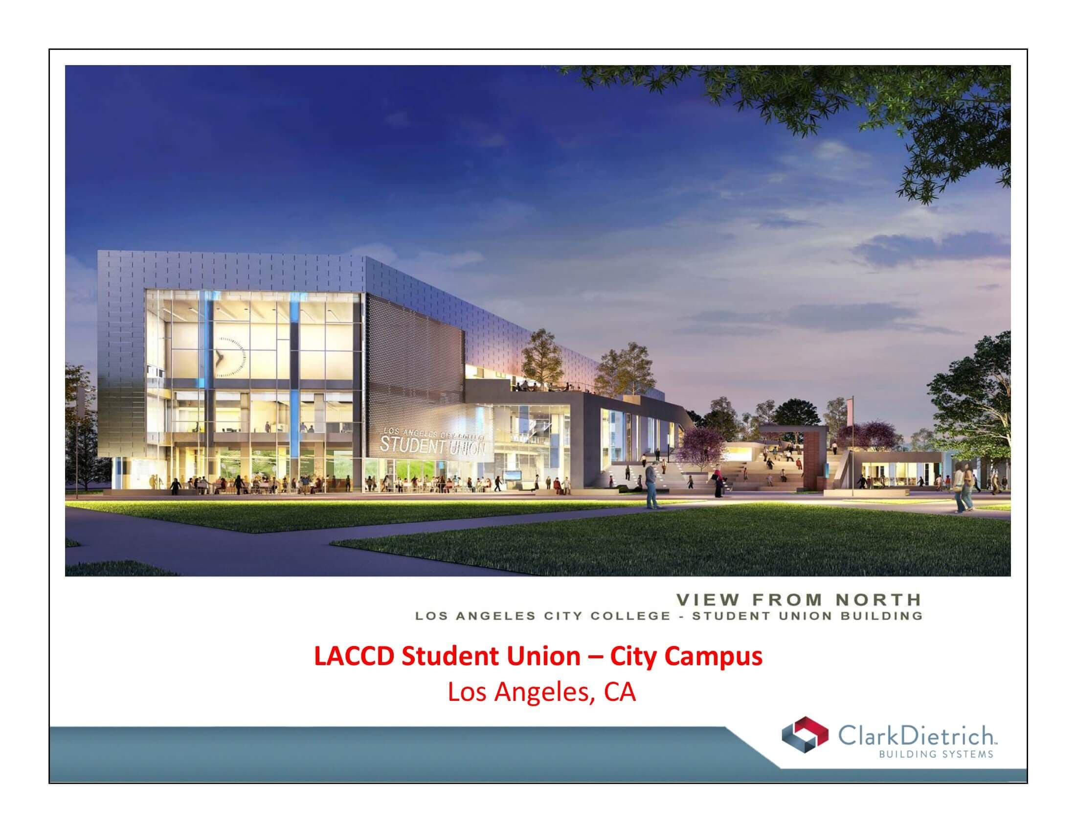 LACCD Student Union City Campus - Los Angeles, CA