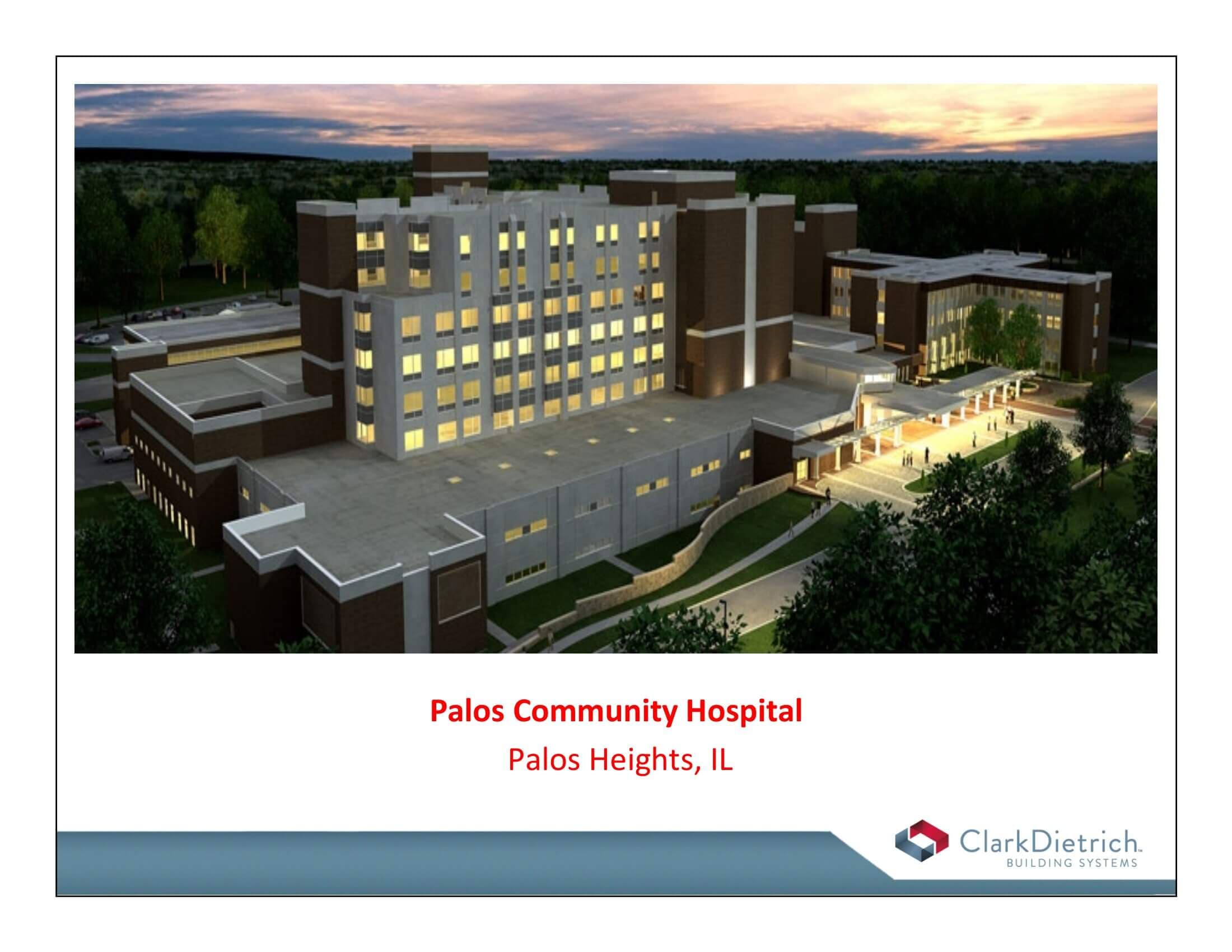 PALOS COMMUNITY HOSPITAL - PALOS HEIGHTS, IL