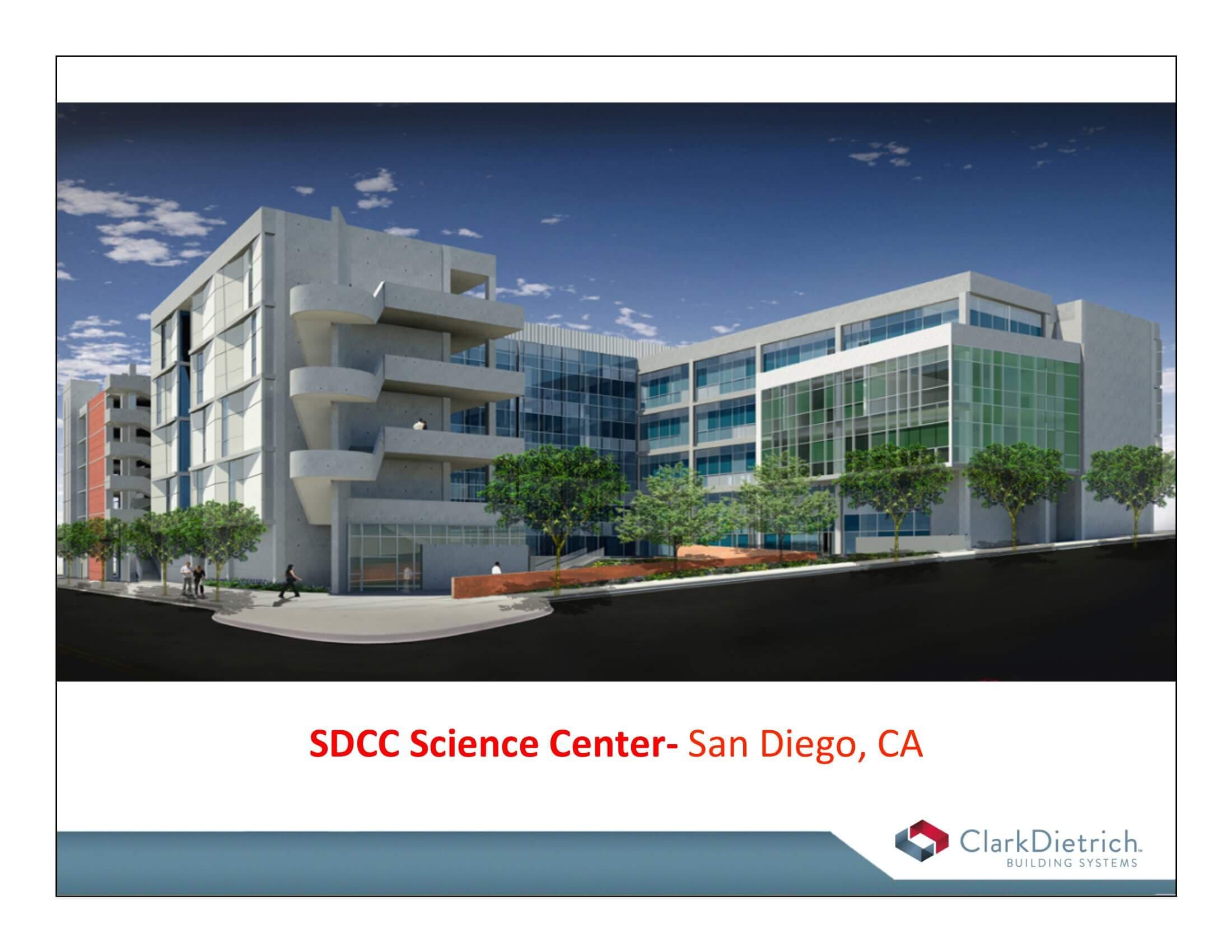 SDCC Science Center – San Diego, CA