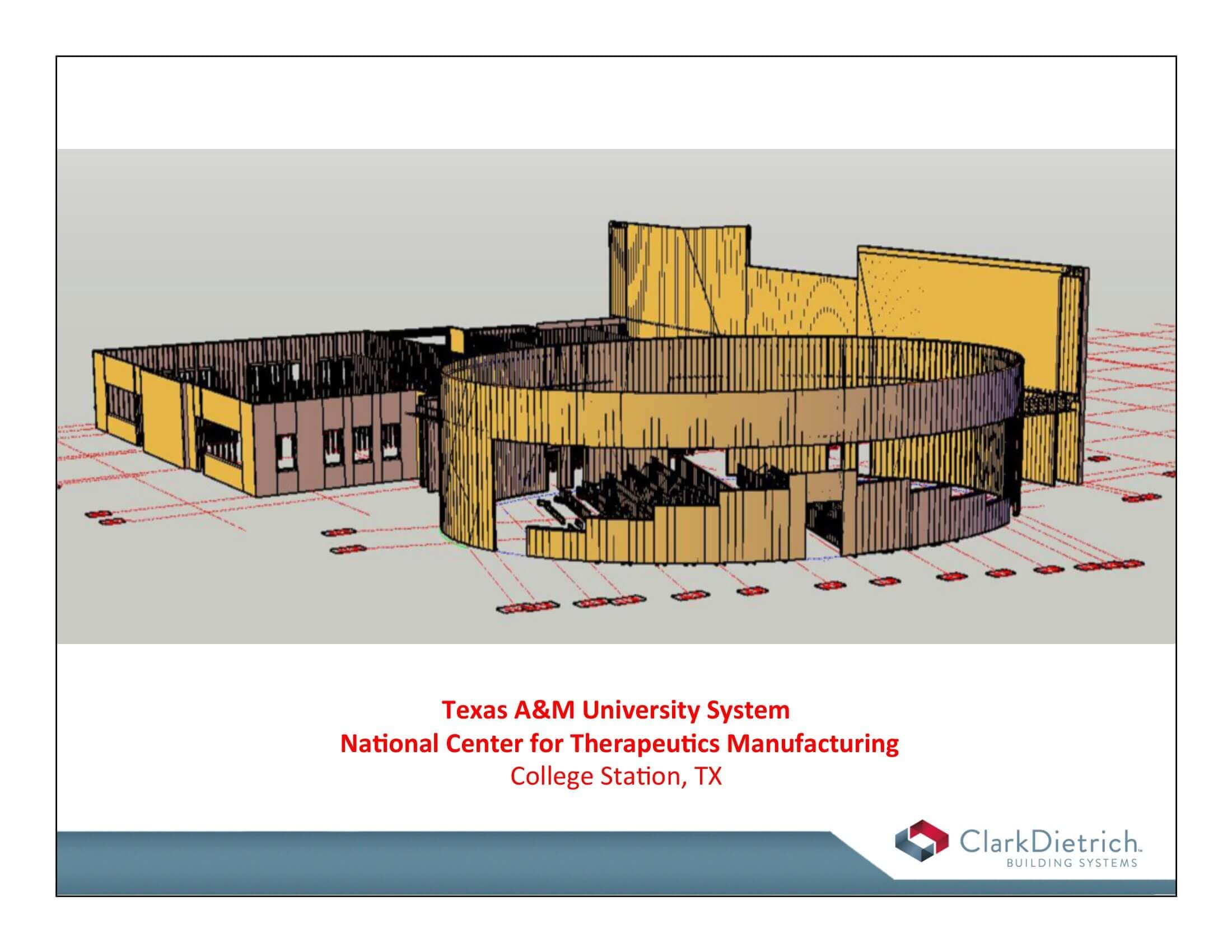 Texas A&M – National Center for Therapeutics Manufacturing – College Station, TX