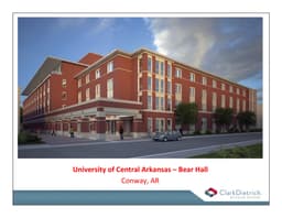 University of Central Arkansas - Bear Hall – Conway, AR