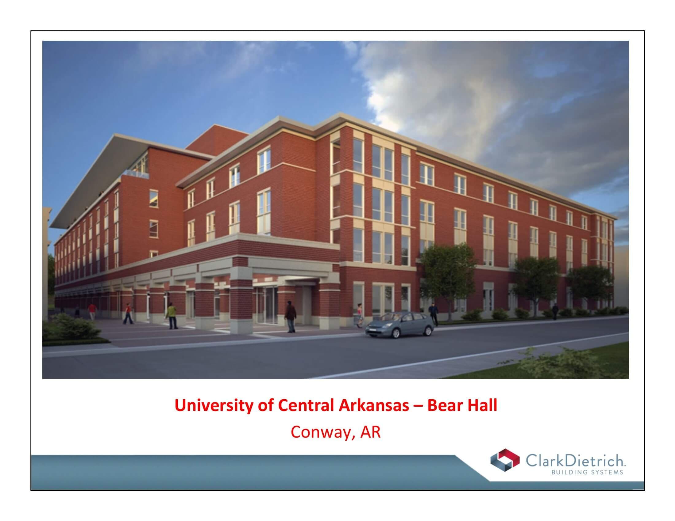 University of Central Arkansas - Bear Hall – Conway, AR