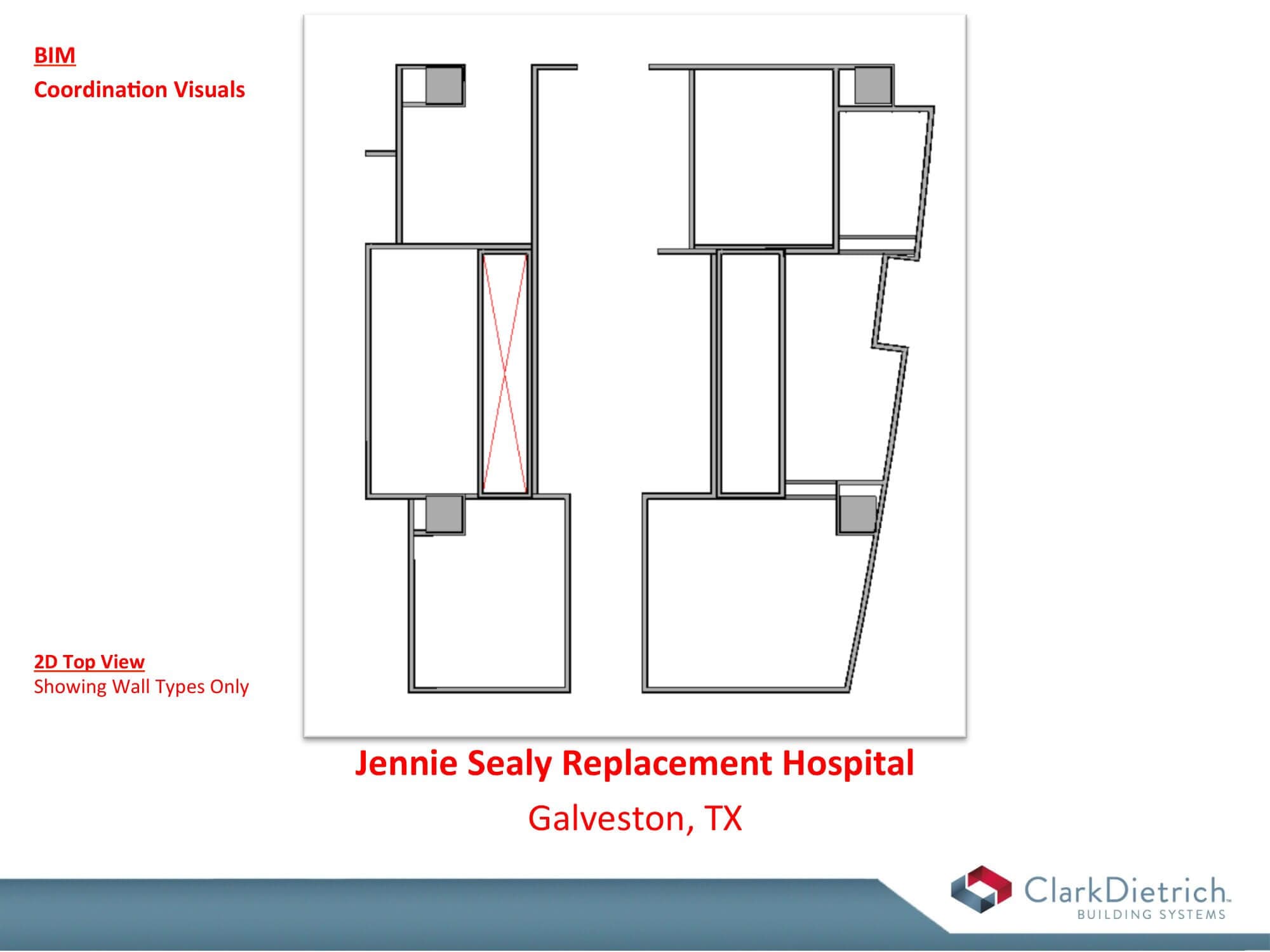 JENNIE SEALY REPLACEMENT HOSPITAL - Coordination Visuals