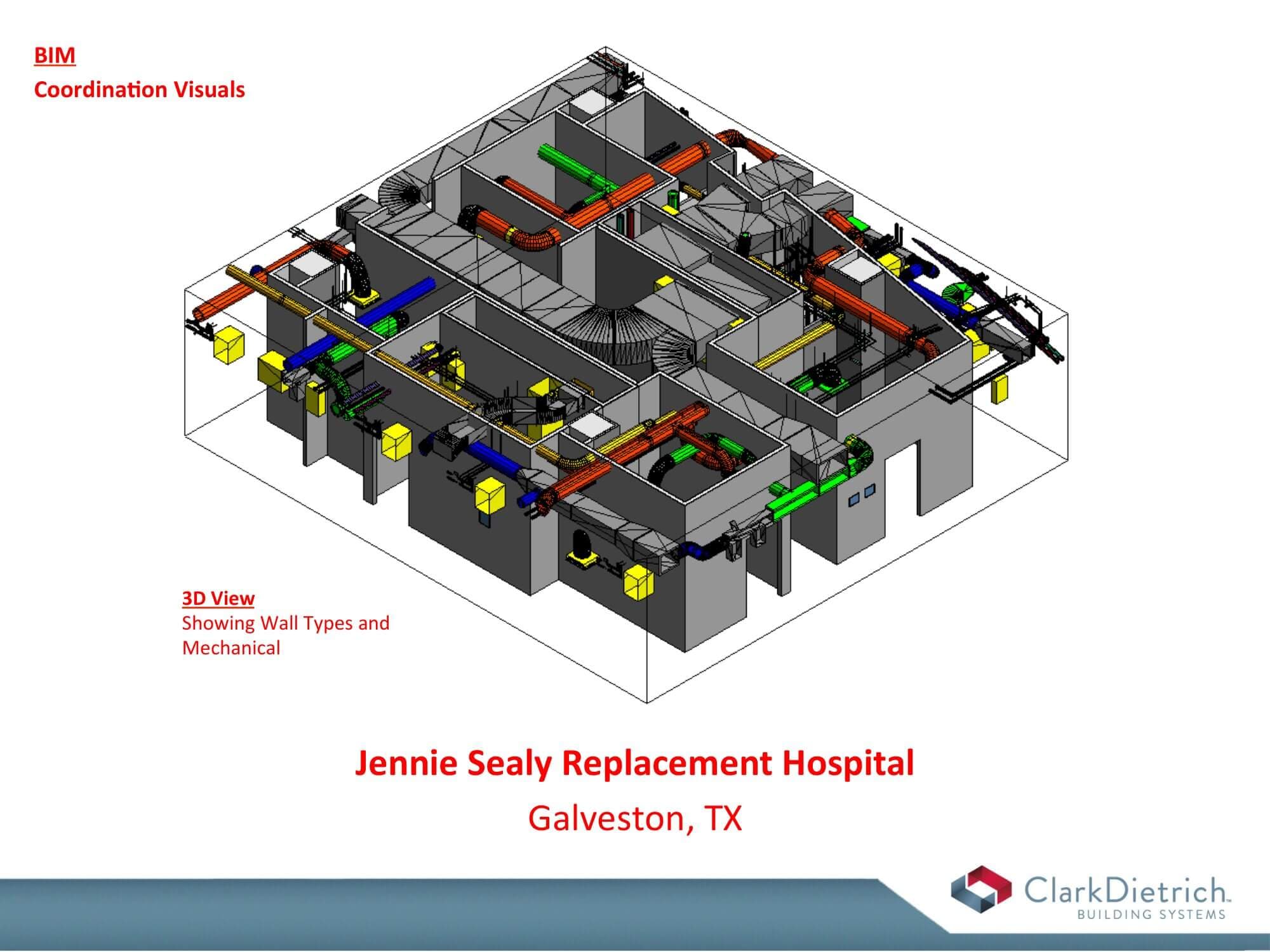 JENNIE SEALY REPLACEMENT HOSPITAL - Coordination Visuals
