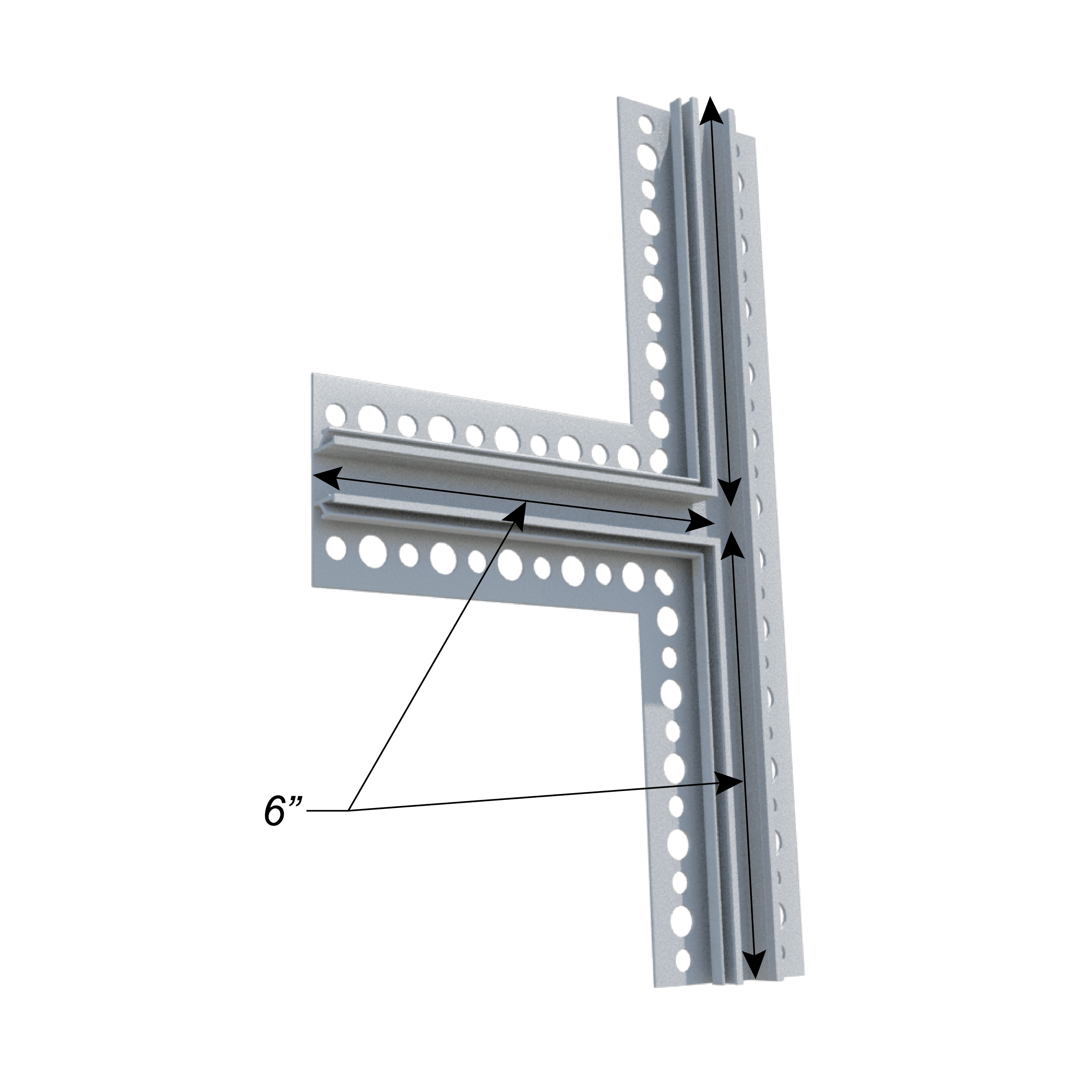 Factory Fabricated Tee - Dims