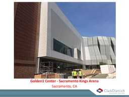 GOLDEN1 CENTER - SACRAMENTO KINGS ARENA - SACRAMENTO, CA