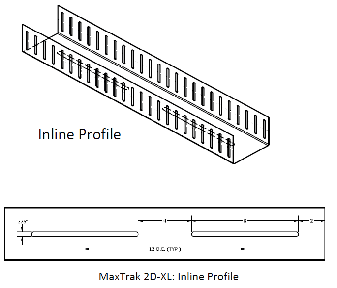 MaxTrak 2D-XL - Inline Profile